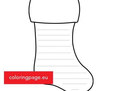 Christmas Stocking Writing Paper