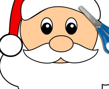 christmas santa face