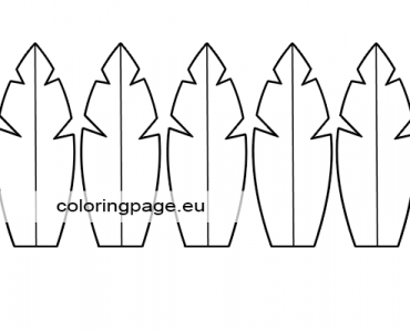 feathers template