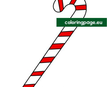 Candy cane striped