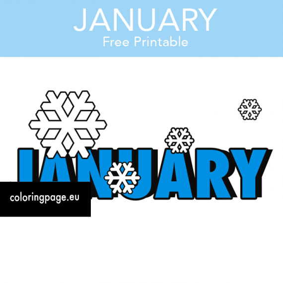 january-single-word-with-snowflakes-coloring-page