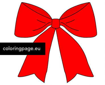 Red Ribbon bow copia