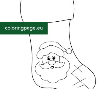 Santa Christmas Stocking2