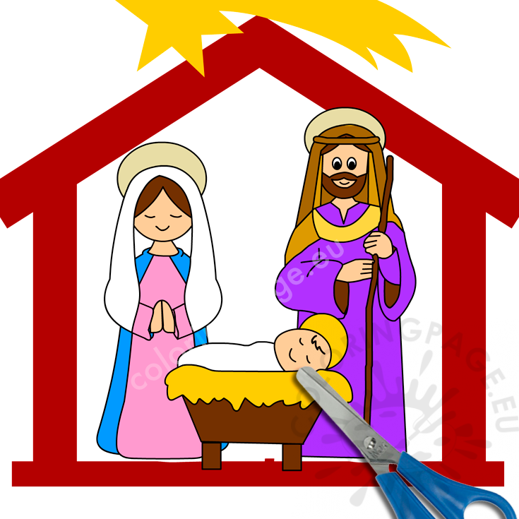 Nativity Scene Template