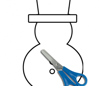 snowman hat template