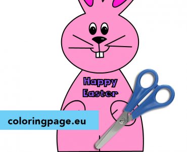 3D rabbit decoration
