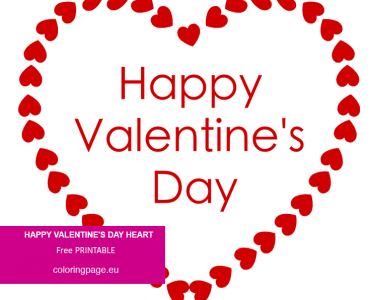 Happy Valentines Day Heart