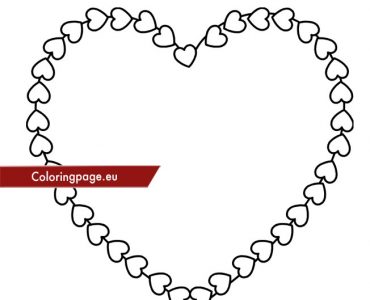 Heart shaped frame