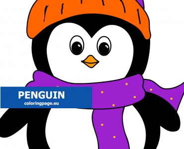 Penguin scarf2