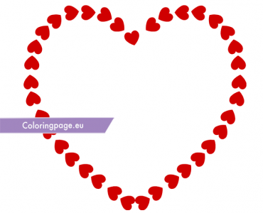 Red Heart frame