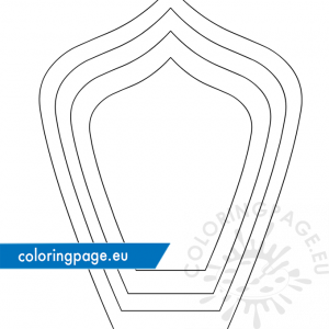 Rose Paper Flower Template | Coloring Page