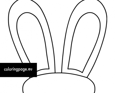 bunny ears coloring