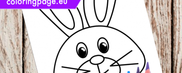 easter rabbit face 20