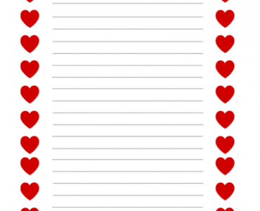 frame hearts valentines day