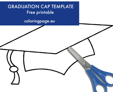 graduation cap template free
