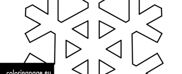 snowflake template