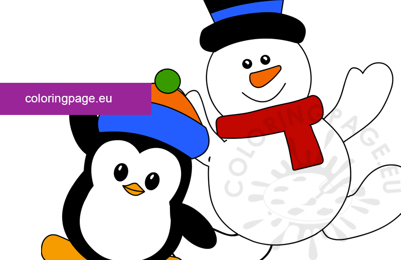 snowman penguin