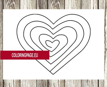 spiral heart template