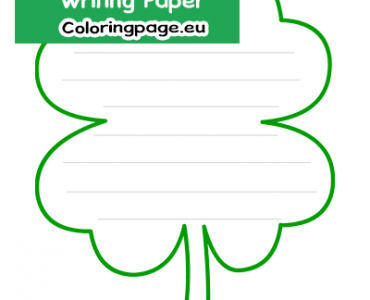 4 leaf clover writing