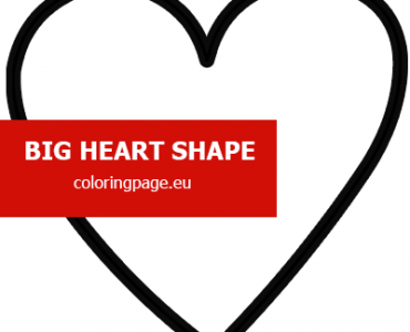 big heart shape