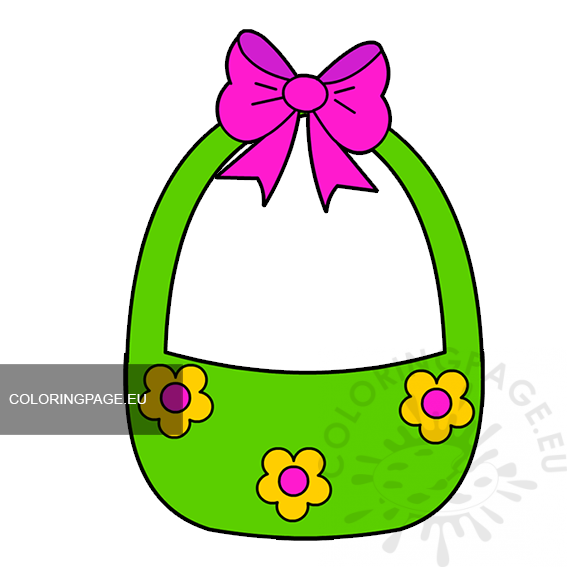 easter basket bow