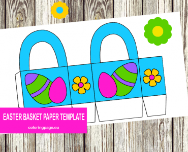 easter basket paper