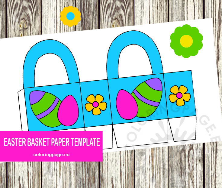 easter basket paper
