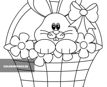 easter bunny basket