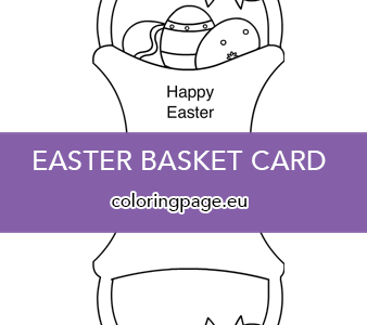 easter card folding