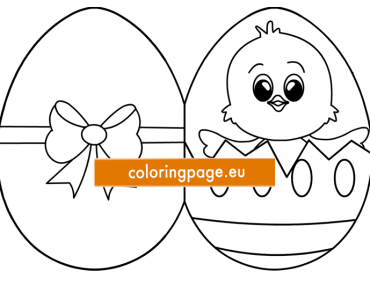 easter chick card