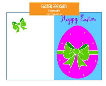 easter egg card