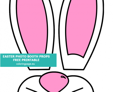 easter photo booth props