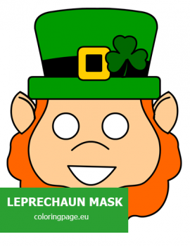 Printable Leprechaun Mask