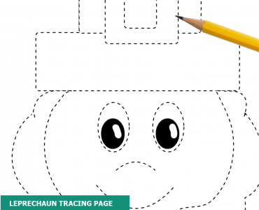 leprechaun tracing page20