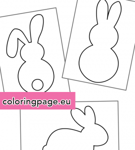 easter bunny templates