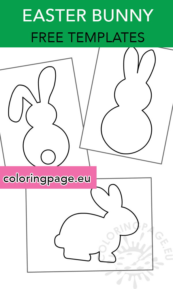 Printable Template For Easter Bunny