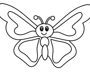 happy butterfly flying