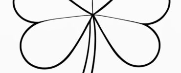 Shamrock coloring page 2 shamrock coloring page