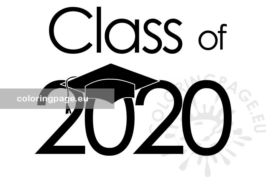class 2020 graduation cap