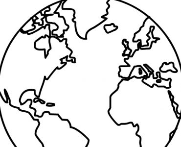 earth globe template