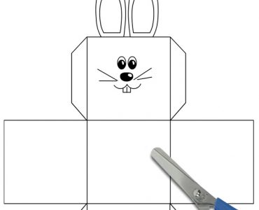 easter rabbit box