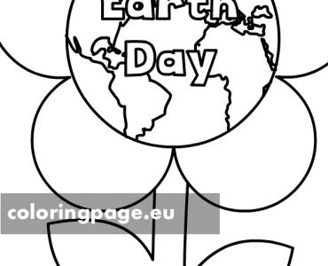 flower earth globe