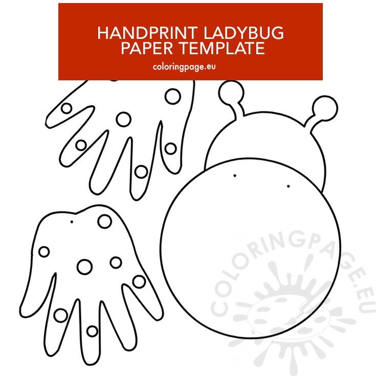 handprint ladybug