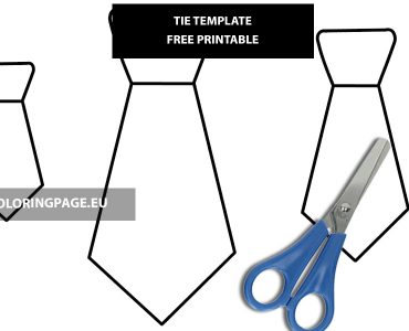 3 tie template