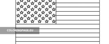 american flag template