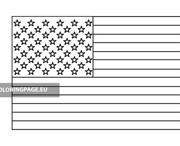american flag template