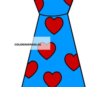 blue tie hearts