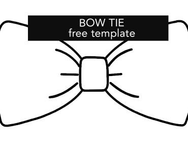 bow tie outline