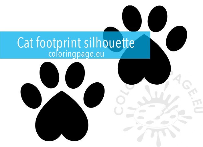 Cat footprint