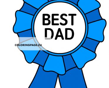 fathers day rosette